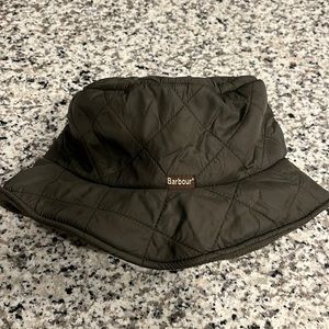Barbour Fleece lined bucket hat - medium olive